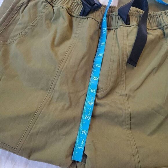 Army Green Buckle Waist Cargo Pants S - Picture 3 of 8